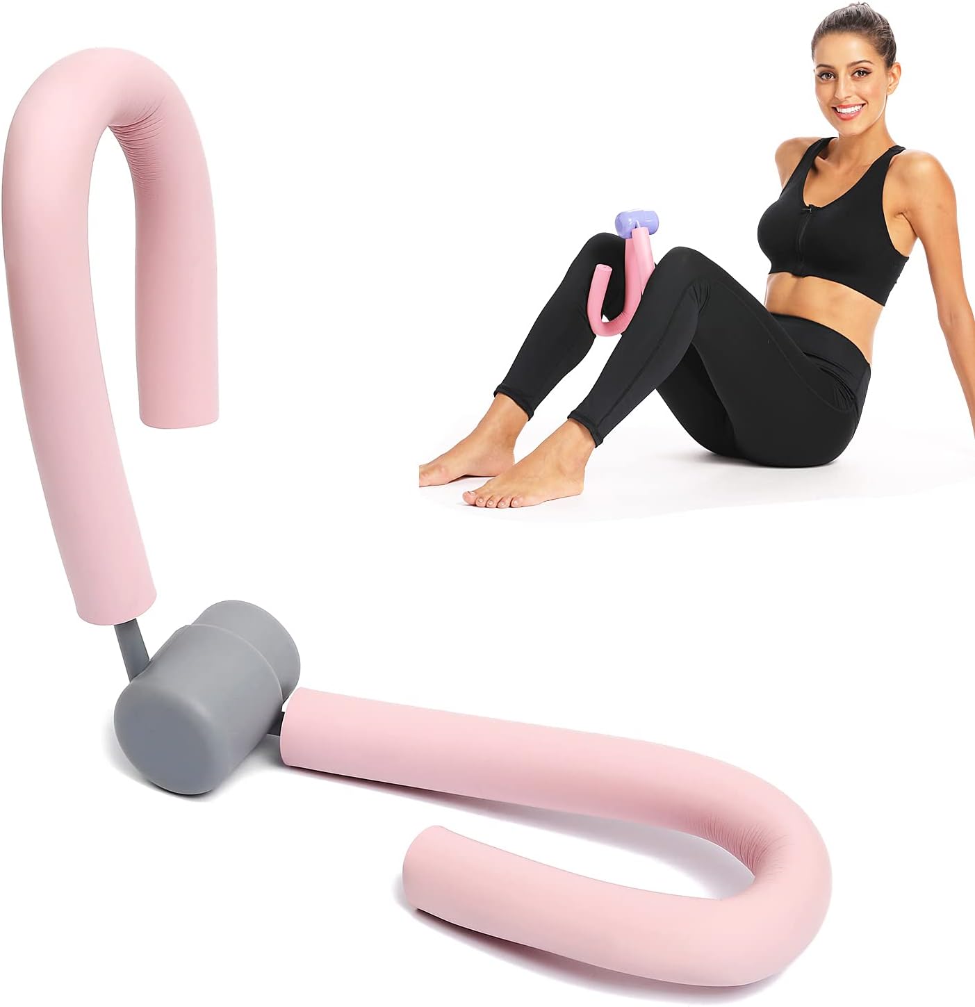 Acecy Thigh Toner, Pelvic Floor Exerciser Inner  Outer Thigh Muscle Trainer, Leg Master, Fitness Exercise Equipment for Women Home Use